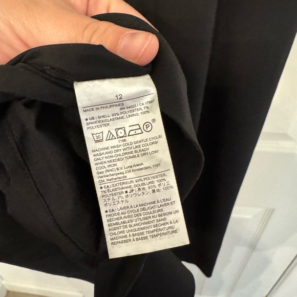 Banana Republic Factory Black Sculpted Sheath Dress - Picture 4 of 7